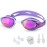 WAVE Nearsighted Swim Goggles, Shortsighted Optical Swimming Goggles No Leaking Anti Fog UV Protection for Adult Men Women
