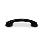 Safe-er-Grip Changing Lifestyles Suction Cup Balance Assist Bar for Bathtubs & Showers; Safety Bathroom Grab Bar Handle, All Black, 16 inches