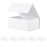 BLK&WH 6 Gift Boxes 9x6.5x3.8 Inches, White Gift Boxes, Gift Boxes with Lids, Bridesmaid Proposal Boxes, Collapsible Gift Boxes for Gift Packaging (Matte White)