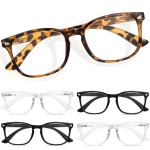 CCVOO Reading Glasses for Women/Men, Eyeglasses, Blue Light Readers for Women/Men, Computer Eye Glasses, Cheaters