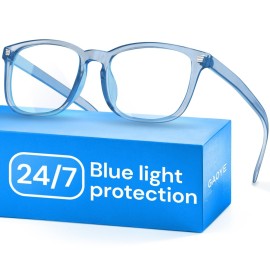 Gaoye Blue Light Glasses for Computer & Gaming - Anti UV Ray Lenses, Scratch-Resistant & Comfort Fit