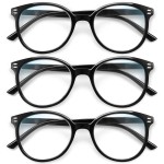 GIBLOGO Reading Glasses for Women/Men Eye Glasses Blue Light Reading Glasses Cheaters Eyeglasses