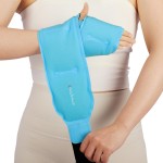 Comfytemp Larger Wrist Ice Pack Wrap for Carpal Tunnel Relief, FSA Eligible HSA, Reusable Longer Gel Wrist Brace Hot Cold Compression for Hand Pain Injury, Tendonitis, Arthritis, Surgery Gifts