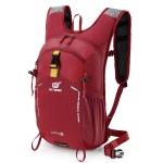 SKYSPER Small Hiking Backpack - 15L Travel Daypack Lightweight Bag Water Resistant Hiking Backpacks for Women Men(Red)