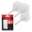 Target Darts K Flex Integrated Dart Flights and Shafts, No.2 White (Short) | Pack of 3 K-Flex - No2, Kflex All in One Moulded Dart Flight & Stem | Professional Dart Accessories