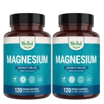 Nested Naturals Magnesium Glycinate Chelate - 200mg Chelated Magnesium Supplement for Muscle Cramps, Relaxation, & Sleep Support - 100% Albion TRACCS Buffered Magnesium Glycinate - 240 Vegan Capsules
