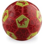 Crocodile Creek Kids Soccer Ball - Inflatable Rubber Ball for Kids Ages 4 and Up - for Indoor and Outdoor Sports - PVC-Free - Dinosaur - 5.5-inch Diameter
