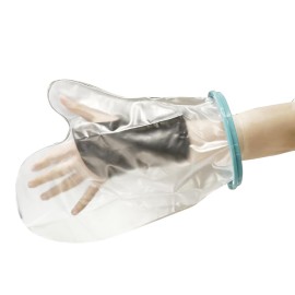 CIVJET Cast Covers for Shower Foot Soft Green Adult, Waterproof Cast Cover/Bag, Cast Protector for Shower Arm Post Surgery, Shower Sleeve for Arm Cast Showering/Swimming