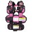 RideSafer - Extra Small (XS) Pink, Lightweight, Compact, Portable Car Seat, 2+ Years; 26.5-40 lb - Perfect for Travel and Everyday Child Safety