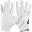 Grip Boost Football Gloves - Solid Stealth 6.0 Boost Plus Sticky Technology - Adult and Youth Football Gloves for Wide Receiver - Men\'s and Boys Sizes (Solid White, Youth Large)