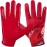 Grip Boost Football Gloves - Solid Stealth 6.0 Boost Plus Sticky Technology - Adult and Youth Football Gloves for Wide Receiver - Men\'s and Boys Sizes (Solid Red, Large)