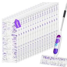 Pure Realm 18 Count Disposable mop Pads Refills for Swiffer PowerMop Multi-Surface Mop and PowerMop Wood Mop, Replacement Pads Use for Floor Cleaning