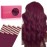 WENNALIFE Tape in Hair Extensions Human Hair, 20pcs 50g 20 inch Light Burgundy Remy Hair Extensions Straight Human Hair Tape in Extensions Skin Weft Tape Extensions Human Hair
