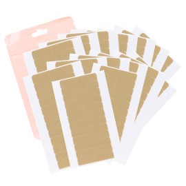 GOO GOO Hair Extension Tape Double Sided Adhesive Replacement Tape, Professional Strong Tapes for Tape in Hair Extensions 180pcs, 1.6 * 0.3inch per Piece