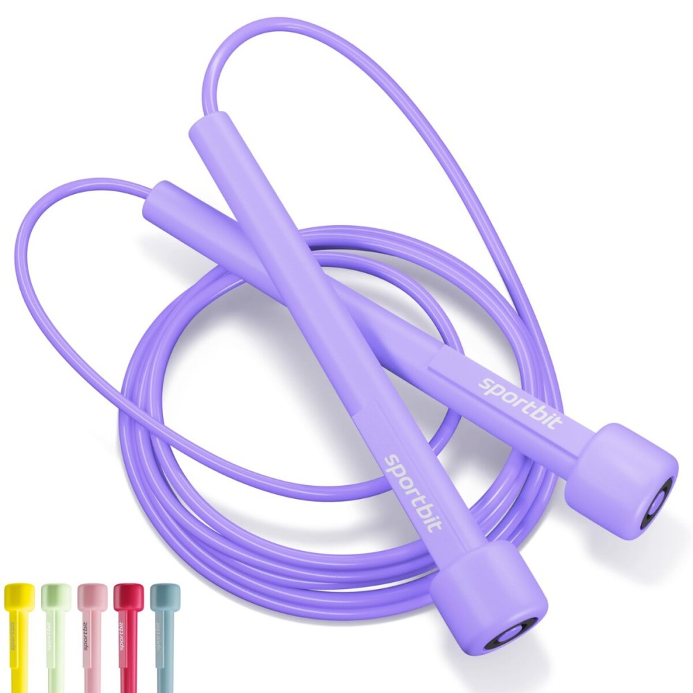 Adjustable Jump Rope for Fitness and Exercise - Skipping Rope for Cardio, Boxing, and Weight Loss - Speed Rope perfect for Men & Women