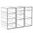 Arcylic Makeup Organzier with 11 Drawers, Clear Storage Drawers, Bathroom Makeup Organizer for Palettes, Cosmetic, and Beauty Supplies,Ideal for Vanity, Cabinet,Desk Organization