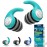 Waterproof Swimming Ear Plugs for Adults - 3 Pairs of Reusable Soft Silicone Swim Earplugs,Perfect for Surfing, Diving,Pool,Showering and Other Water Sports - Keep Water Out and Ear Protection