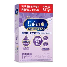 Enfamil NeuroPro Gentlease Baby Formula, Brain Building DHA, HuMO6 Immune Blend, Designed to Reduce Fussiness, Crying, Gas & Spit-up in 24 Hrs, Infant Formula Powder, Baby Milk, 35.2 Oz