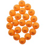 MAPOL 60/22 Count 3-Star 40+ Premium Ping Pong Balls Advanced Practice Table Tennis Ball (Orange,22-Pack)