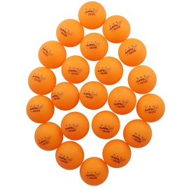 MAPOL 60/22 Count 3-Star 40+ Premium Ping Pong Balls Advanced Practice Table Tennis Ball (Orange,22-Pack)