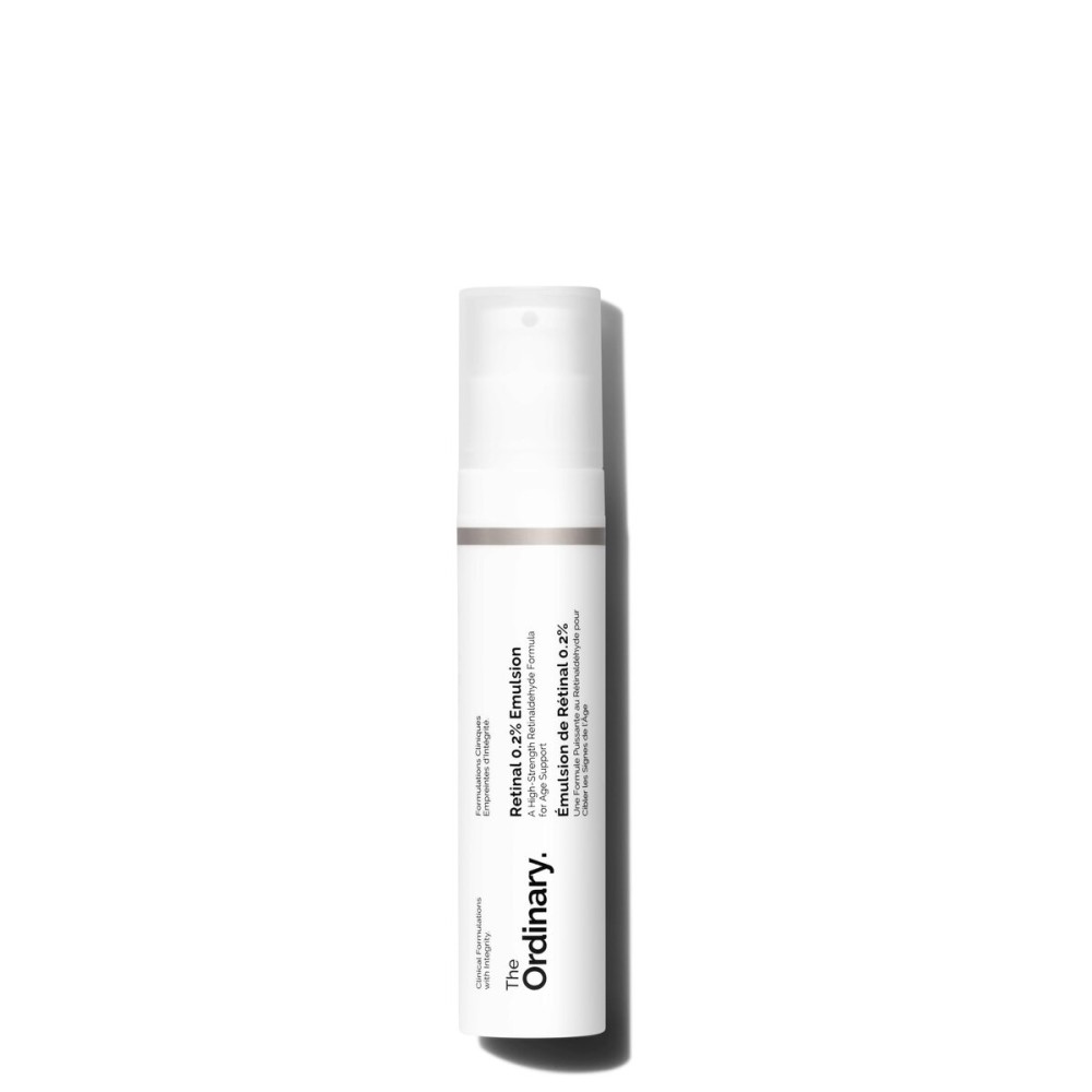 The Ordinary Retinal 0.2% Emulsion, High-Strength Retinoid Serum for Advanced Anti-Aging Support, 0.5 Fl Oz
