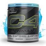 Cellucor C4 Ultimate Pre Workout Powder - Sugar Free Preworkout Energy Supplement for Men & Women - 300mg Caffeine + TeaCrine + Dynamine + Creatine - Frozen Bombsicle, 20 Servings