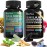 Boysea.Shilajit and Sea Moss Bundle- 90 Count - Sea Moss, Black Seed Oil, Ashwagandha, Ginger & Shilajit, Rhodiola Rosea, All in 1 Supplements (1 Pc)