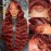 Aicrelery 28 Inch Reddish Brown 13x6 HD Lace Front Wigs Human Hair 13x6 Body Wave Lace Front Wigs for Women 33b Auburn colored Glueless Frontal Wig 180% Density Super Soft True to length