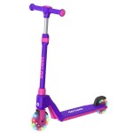 Gotrax K03 Kick Scooter for Kids, 5 LED Lighted Wheels and Adjustable Handlebars, Lightweight Design and Anti-Slip Deck, Max Load 110 Lbs, Kids Scooter for Boys & Girls Ages 3+, Purple