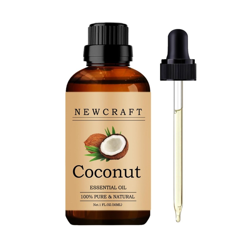 Coconut Essential Oils, 100% Pure and Natural Essential Oil for Aromatherapy Diffuser - Coconut/1 Fl Oz