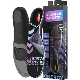 Premium Anti-Fatigue Shoe High Arch Support Insoles Men Women - Plantar Fasciitis Inserts - Orthotic Inserts Shoe Soles Standing All Day - Flat Feet Foot - Work Boot Insoles