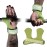 MANUEKLEAR Gym Straps Weight Lifting, Double Leather Lifting Straps for Men Deadlift with Cushion Wrist Loop, Gym Liftings Wrist Wraps for Weightlifting