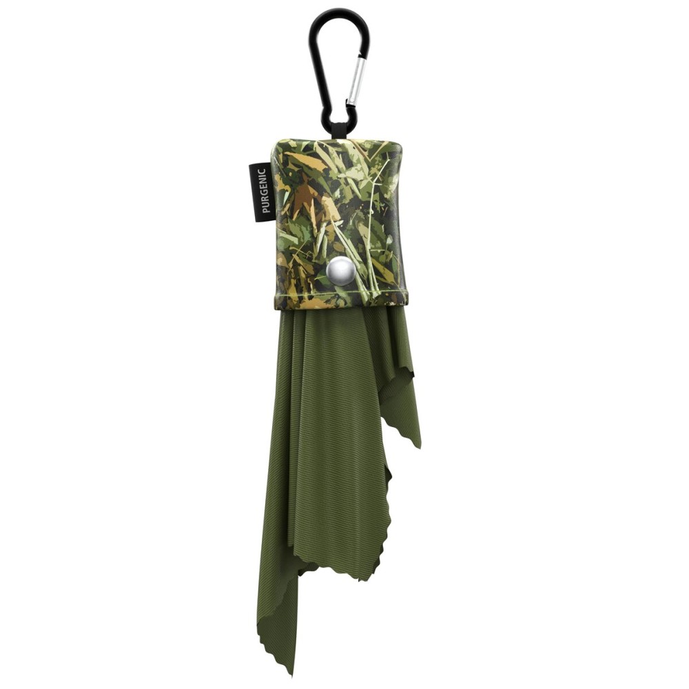 Microfiber Cloth & Glasses Wipes (1 Pack) Lens & Glasses Cleaning Cloth - Eyeglass Cleaner - Camera Lenses & Gadget Delicate Screens - Hunter Green