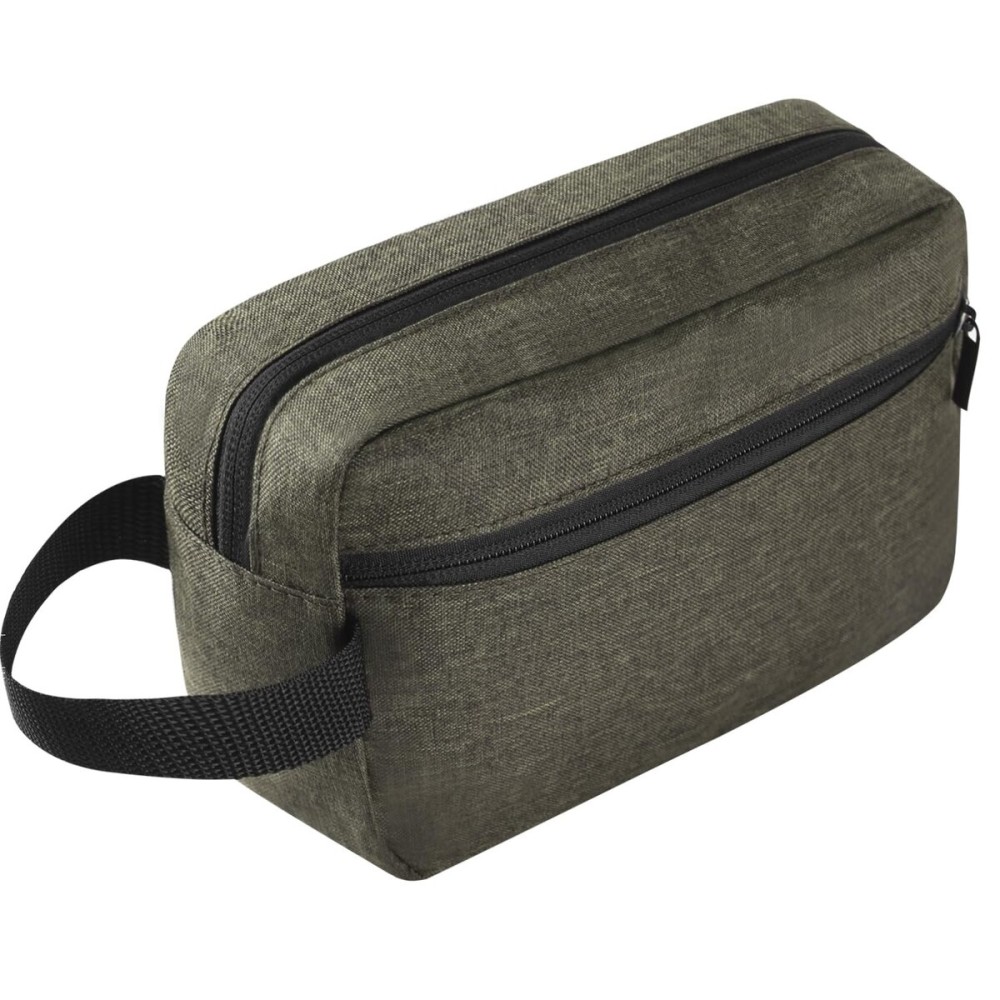 Icramsy Travel Toiletry bag Toiletry bag for women men Hanging Cosmetic bag Travel accessories for Women Men (Deep green)