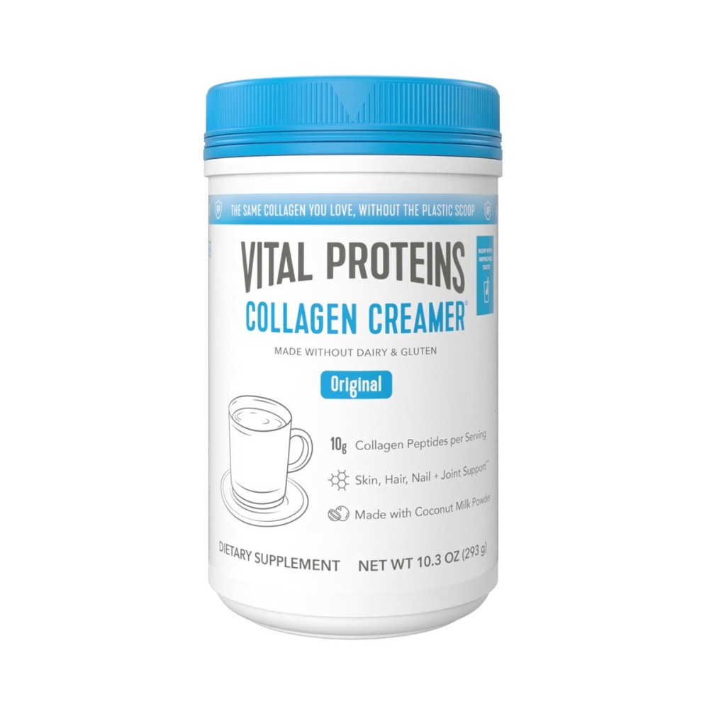 Vital Proteins Collagen Peptides Powder - Original Coffee Creamer for Hair, Skin & Nails Support, 10.3 Oz