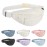 Frenou Large 4-Zipper Waist Pack Crossbody Belt Bag for Running Fanny Pack for Women and Men Crossbody Belt Bag Bum Bag with Adjustable Strap for Sports Creamy White