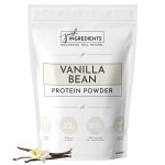 JUST INGREDIENTS Vanilla Protein Powder - Grass-Fed Whey Blend, Organic, Gluten Free - 15 Servings, 22g Protein