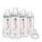 MAM Easy Active Baby Bottles 11 oz with Bonus Nipple, Fast Flow Skinsoft Silicone Nipple with Wide Neck Ergonomic Design, Easy to Hold, BPA-Free Bottles with Leak-Proof Caps for 4+ Months Baby, Unisex