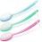 DecorRack Bath Brush with Bristles, Long Handle for Exfoliating Back, Body, and Feet, Bath and Shower Scrubber, Random Color (1 Pack)
