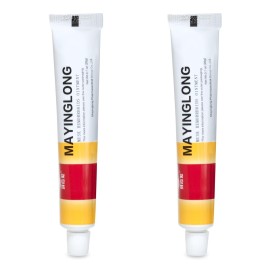 Mayinglong Musk Hemorrhoids Ointment (2 x 20g Tubes), 40g - Maximum Strength Formula for Hemorrhoidal Fast Relief, Soothes Itching, Burning & Discomfort - Fast-Acting Relief (1.4 oz Total)
