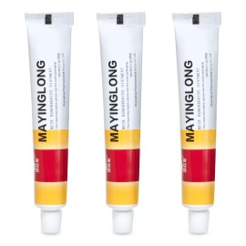 Mayinglong Musk Hemorrhoids Ointment (3 x 20g Tubes), 60g - Maximum Strength Formula for Hemorrhoidal Fast Relief, Soothes Itching, Burning & Discomfort - Fast-Acting Relief (2.12 oz Total)