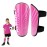 Shin Guards Soccer Youth Kids - Shin Guard for Boys Girls Teenagers 2-18 Years Old - Football Shin Pads Protection Equipment with Adjustable Straps - Pink&White, XS