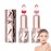 BKPPLZP 2 Pack Crystal Flower Jelly Lipstick,Magic Color Changing Lipstick,PH Clear Temperature Color Changing Lip Gloss,Lip Balm,Long Lasting Nourishing Moisturizing Lip Stick Set D01+02