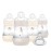 MAM 5oz Easy Start Anti-Colic Baby Bottles, Slow Flow with Bonus Medium Flow Nipple, Reduces Colic, Gas, & Reflux, Easy-to-Clean, BPA-Free, Baby Bottles for Newborns, 0-3 Months