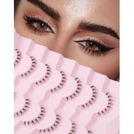 Bottom Lashes Bottom Eyelashes False Lower Lashes Fake Bottom Eyelashes 7 Pairs Bottom-3