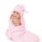 Touchat Hooded Baby Towels, Soft and Hypoallergenic Baby Bath Towels with Hood for Toddler Infant Newborn, Large and Absorbent Toddler Towels for Baby Boy Girl (Rabbit, 35.1\'\'x35.1\'\')