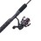 Ugly Stik GX2 Spinning Reel and 7\' Fishing Rod Combo, 2-Piece, Graphite and Fiberglass Rod with Clear Tip Design