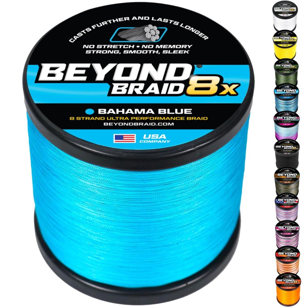 Beyond Braid Bahama Blue 8X 150 Yards 15LB