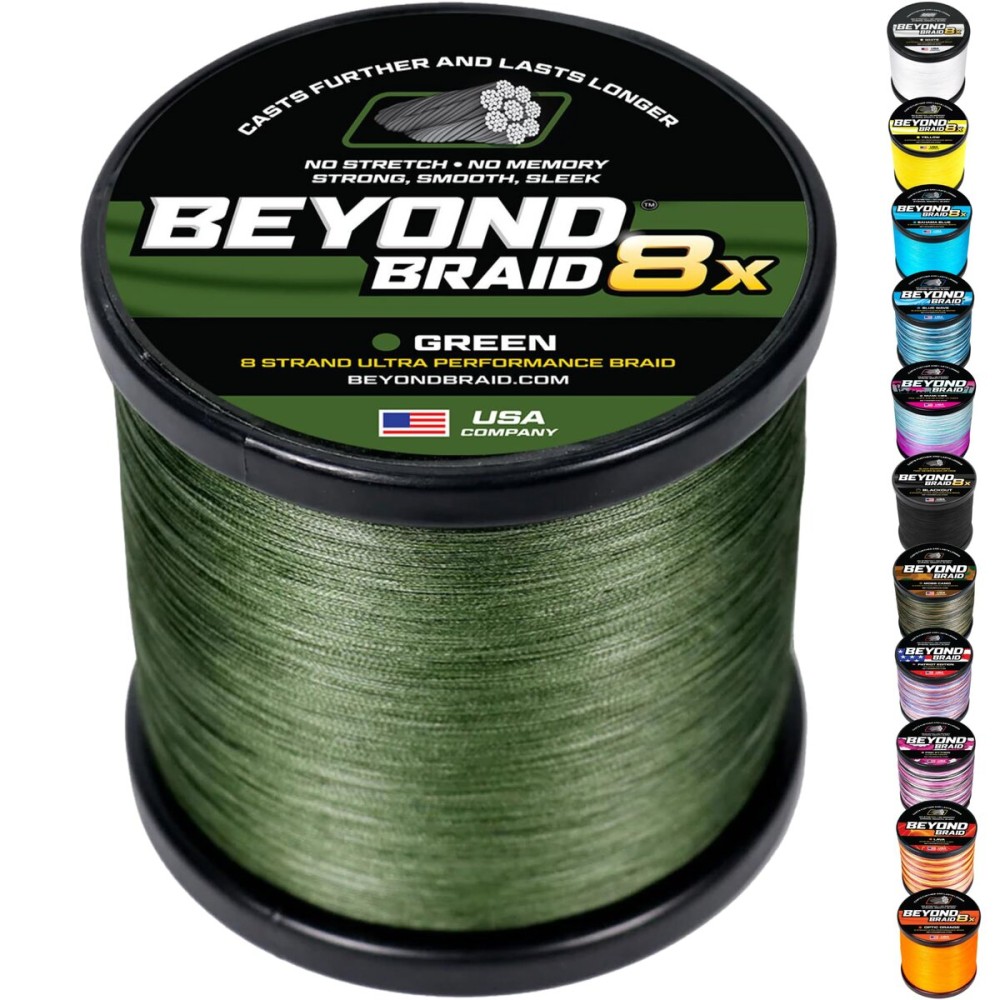 Beyond Braid Green 8X 150 Yards 8LB