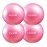 kisnbld Small Exercise Ball, 9 Inch Mini Pilates Ball, Anti Burst and Slip Resistant Mini Yoga Ball for Stability, Fitness, Physical Therapy & Stretching Workout at Home Gym & Office(4 Mistyrose)